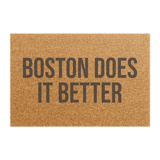 Boston Does It Better Doormat