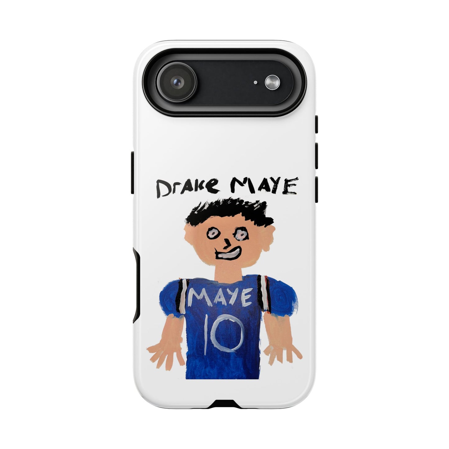 Drake Maye Painting Phone Case