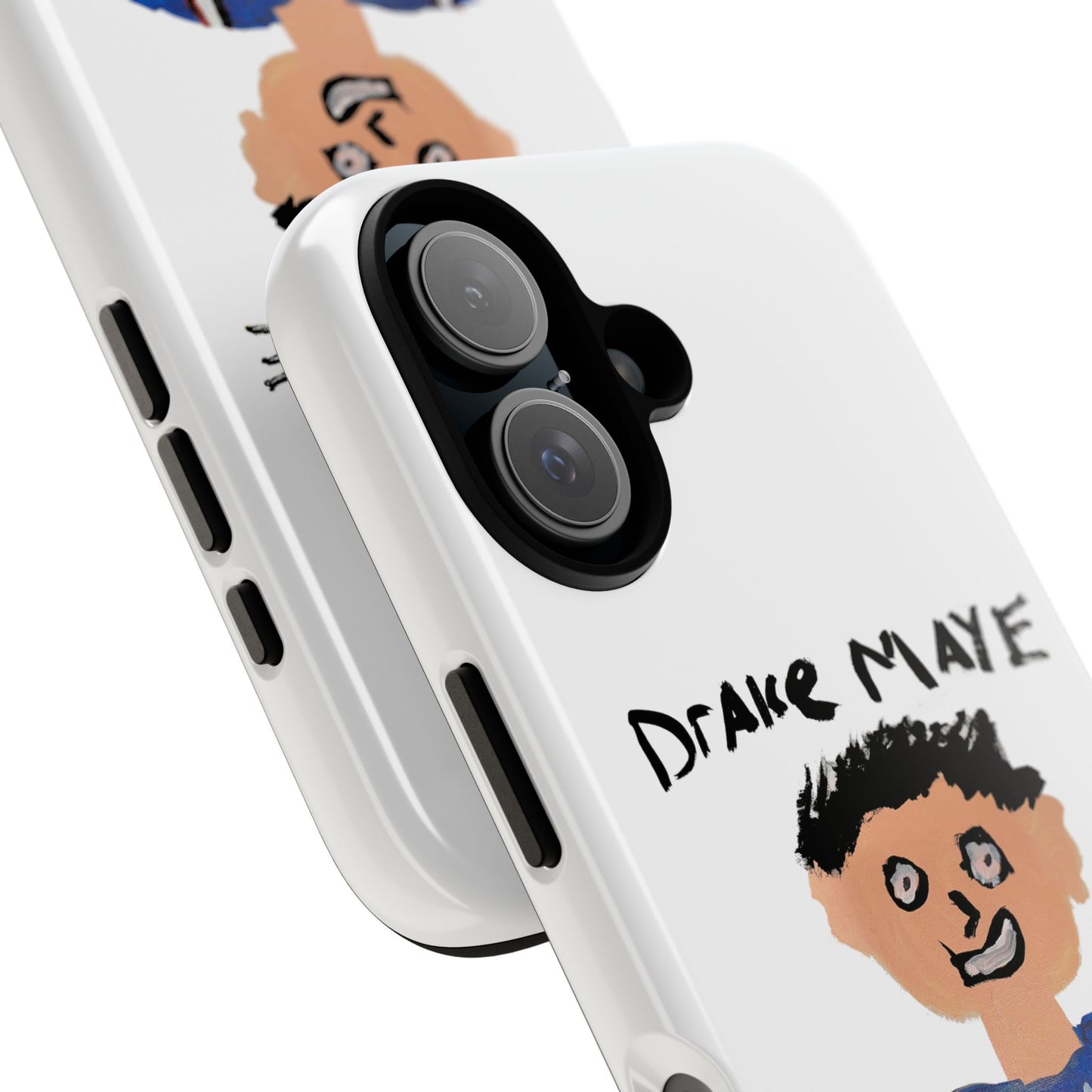 Drake Maye Painting Phone Case