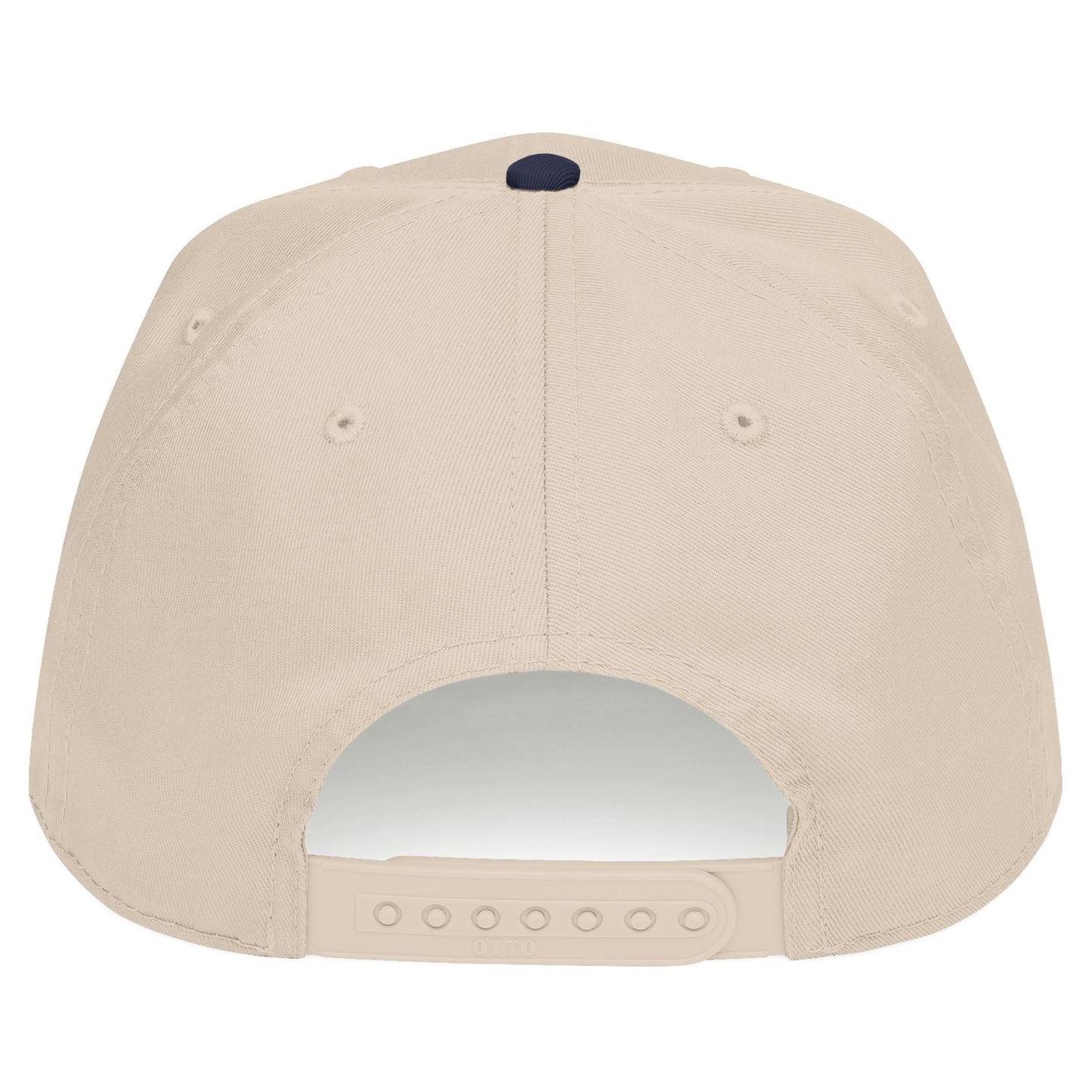 Two Fiddy Natural/Navy Snapback Hat