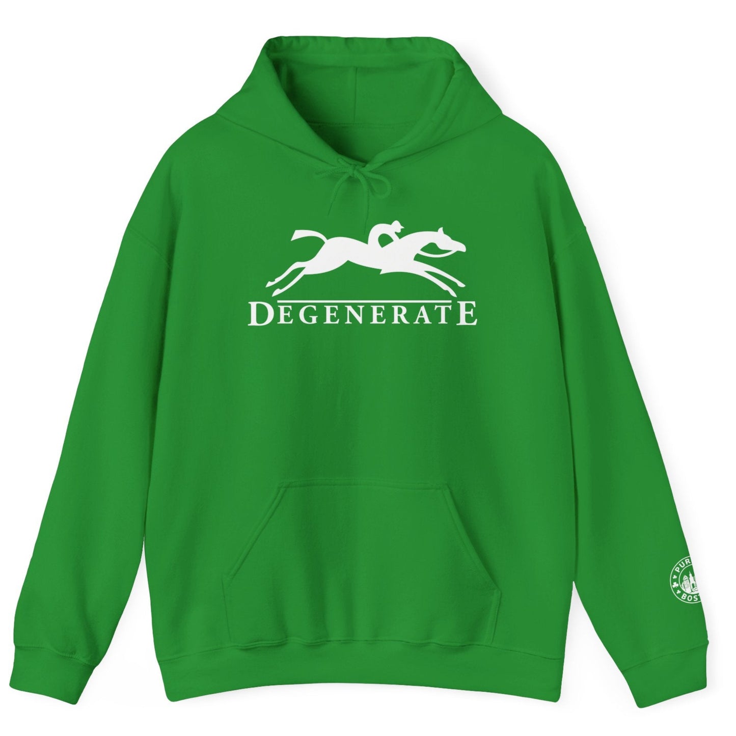 Degenerate Irish Green Hoodie