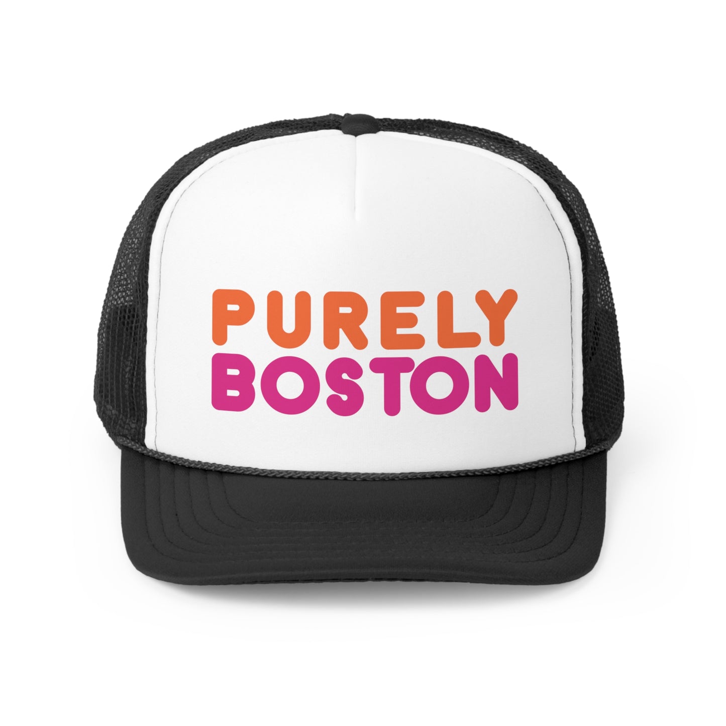 Purely Boston Donut Trucker Hat