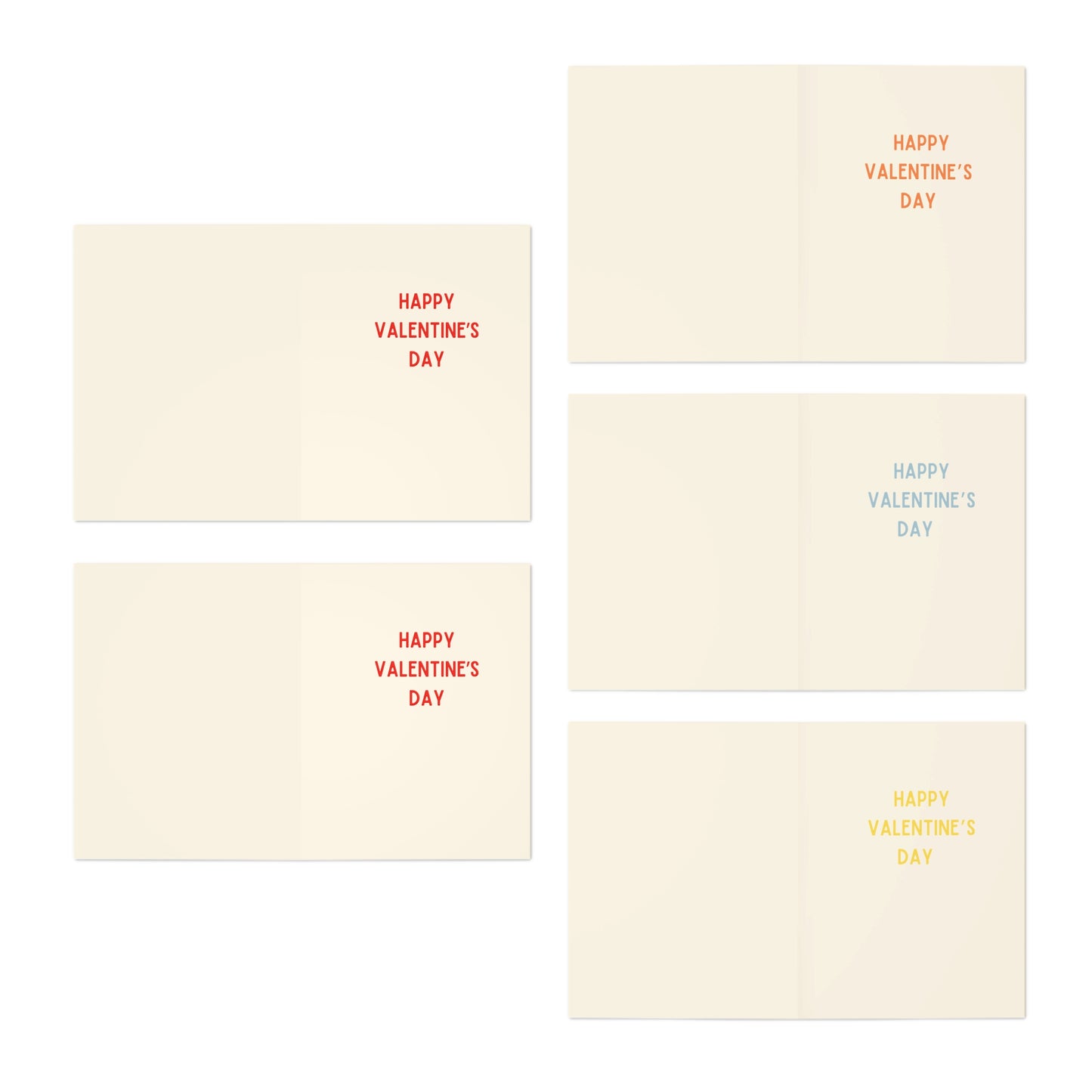 Wicked Naughty Boston Valentine's Day Cards (5-Pack)