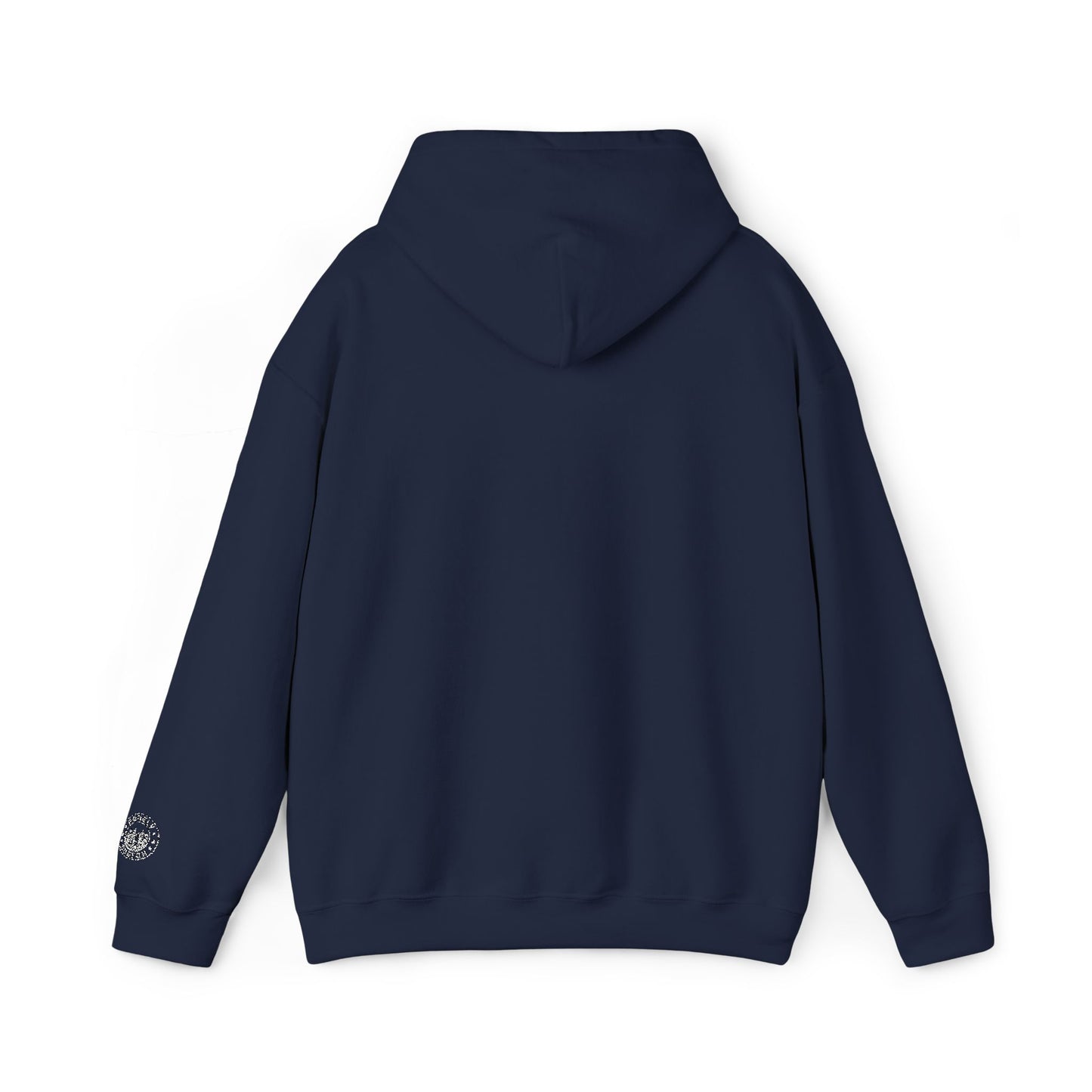 Masshole Embroidered Navy Hoodie