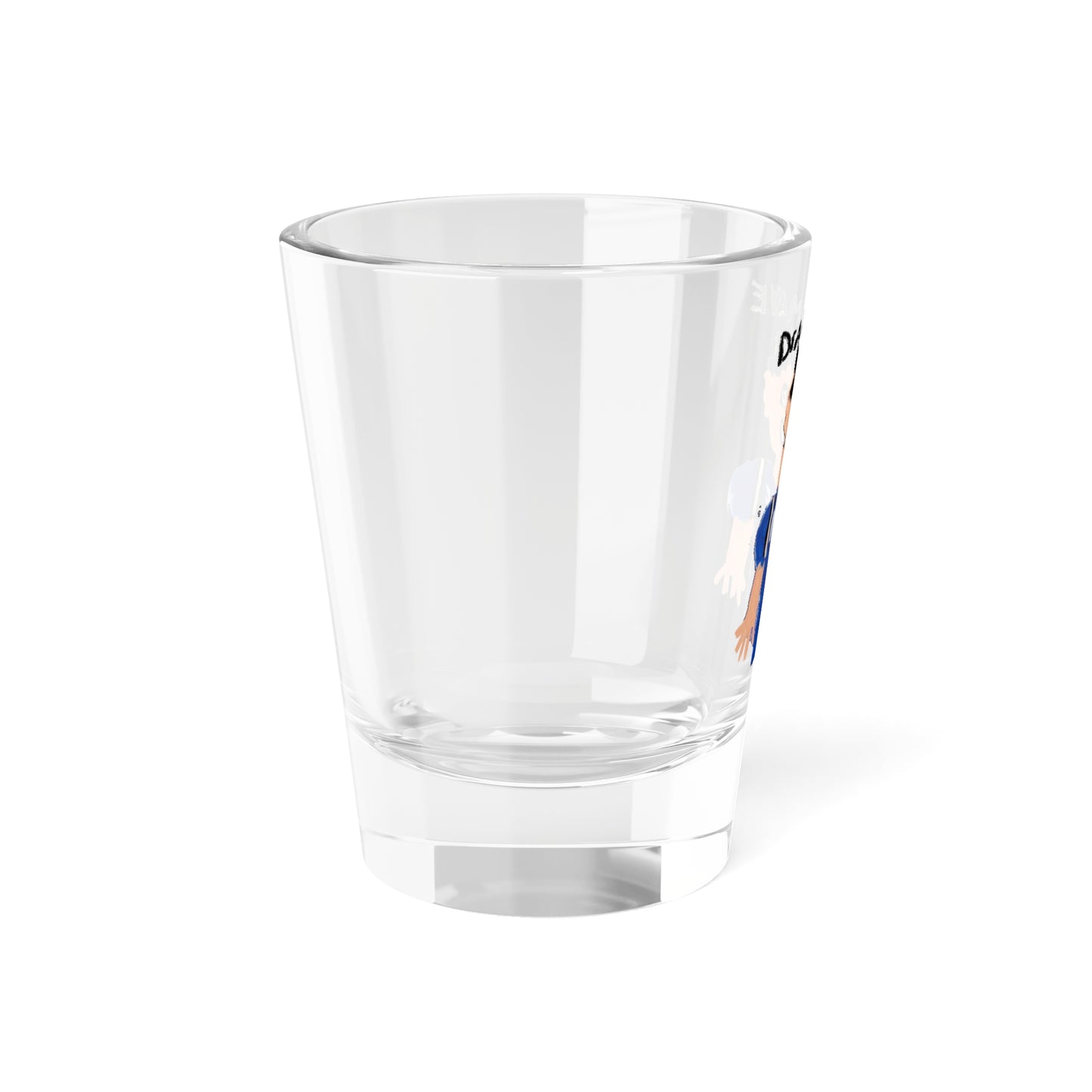 Drake Maye Painting Shot Glass