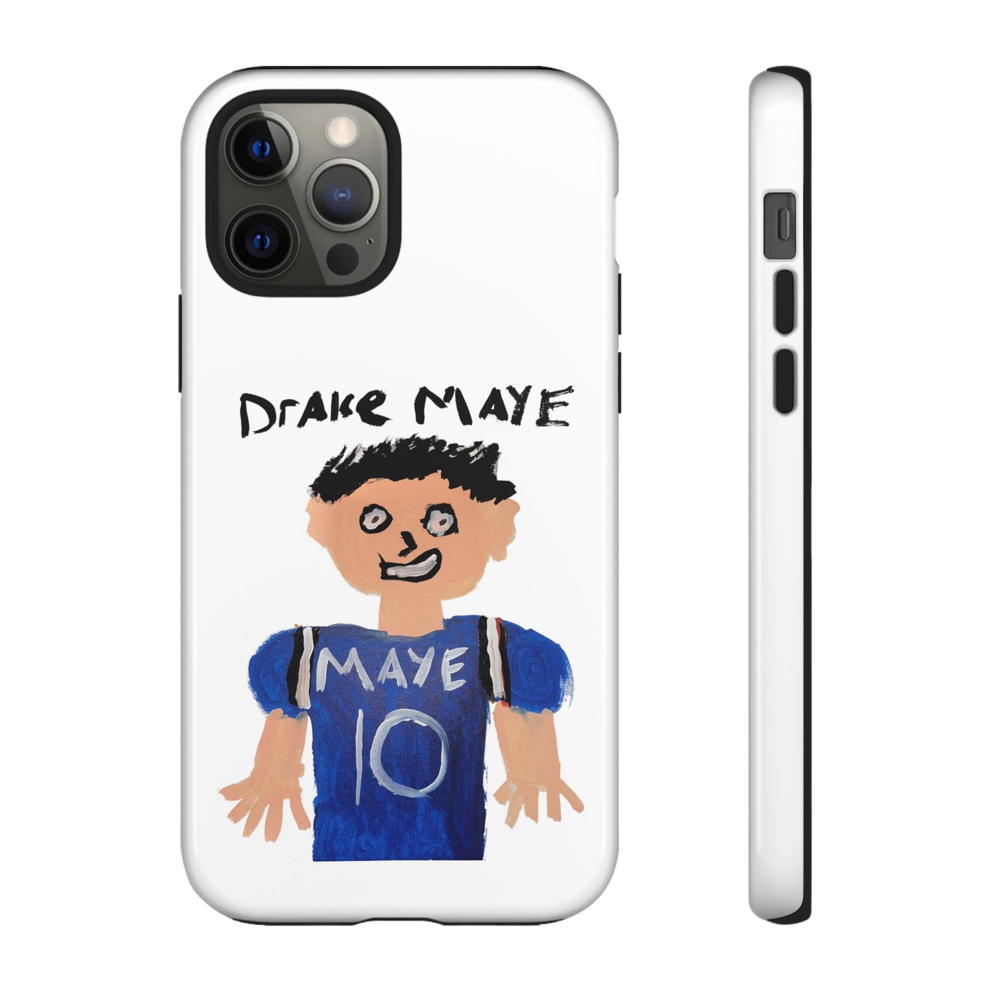 Drake Maye Painting Phone Case