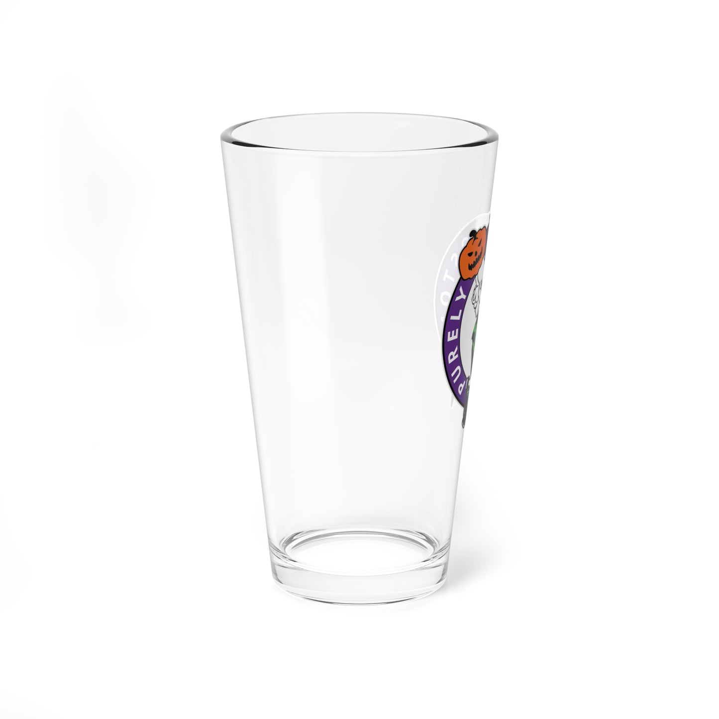 Purely Boston Haunted Hoops Pint Glass