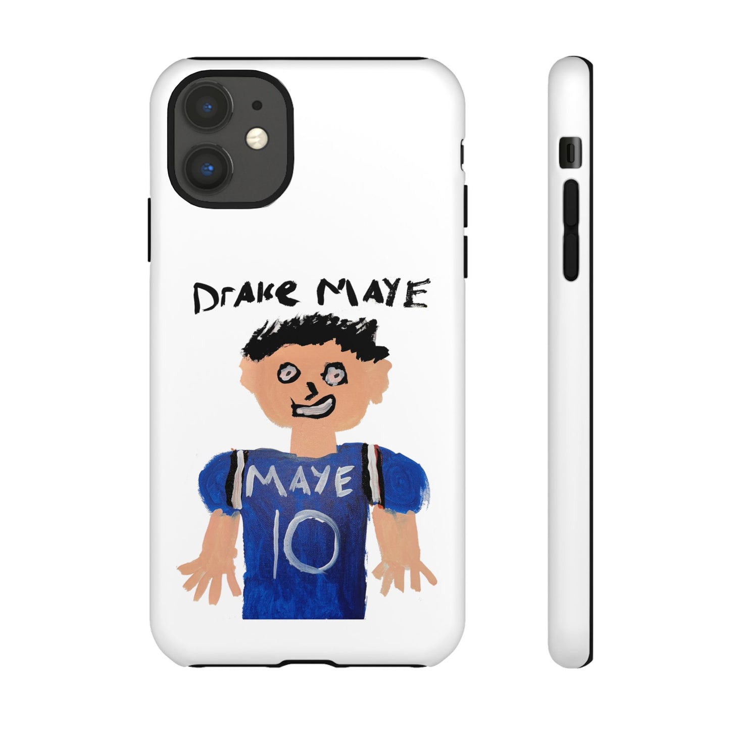 Drake Maye Painting Phone Case