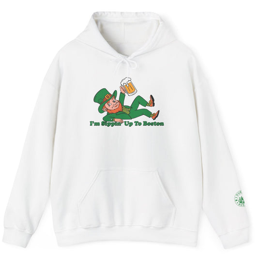 I'm Sippin' Up To Boston St. Patrick's Day Hoodie