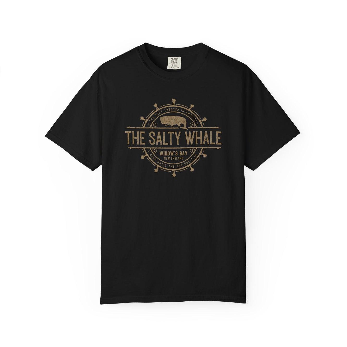 The Salty Whale Widow's Bay T-Shirt
