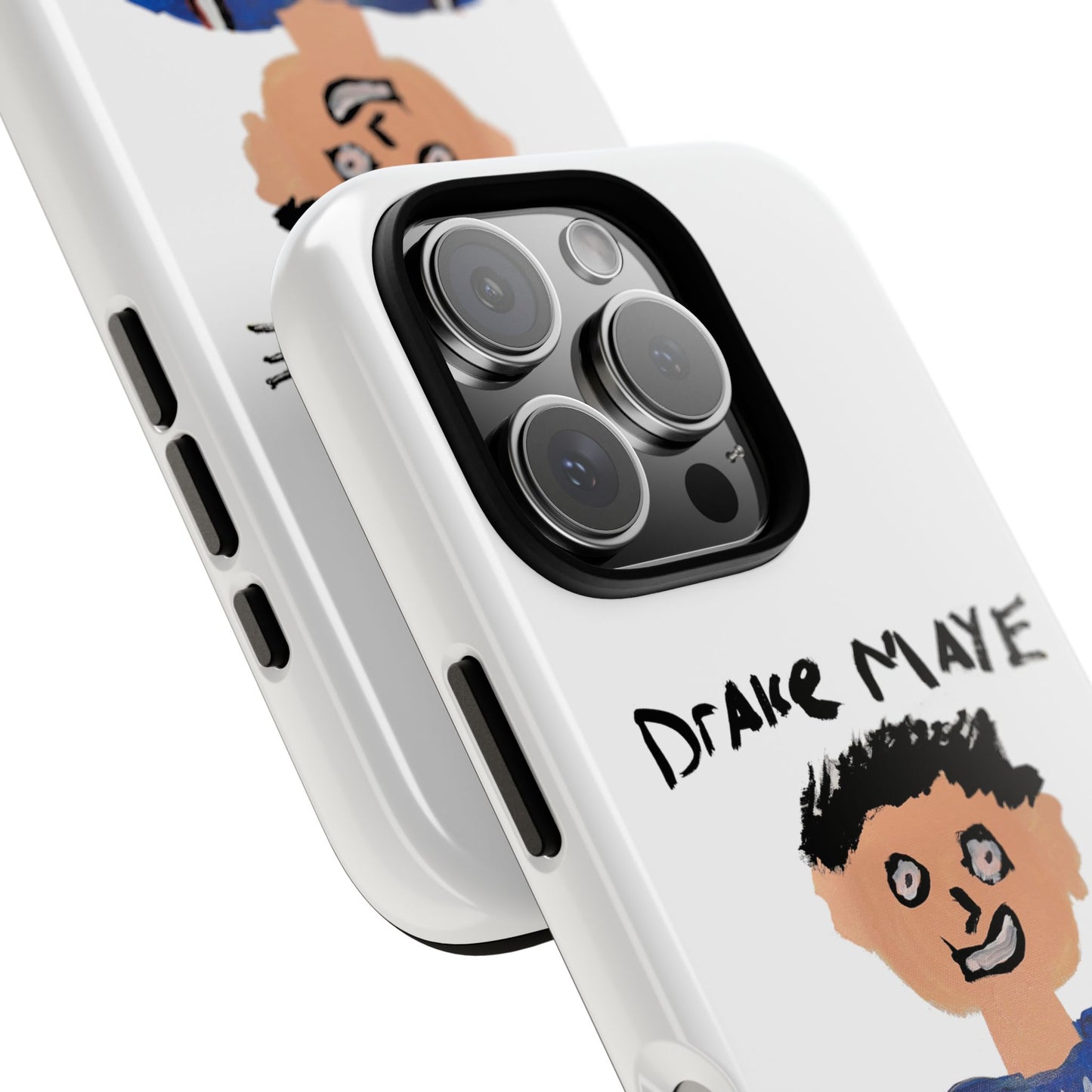 Drake Maye Painting Phone Case