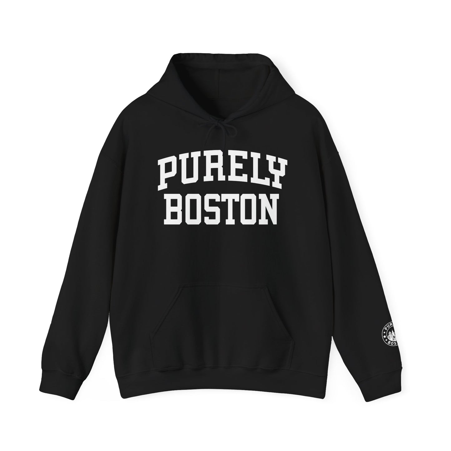 Purely Boston Classic Black Hoodie
