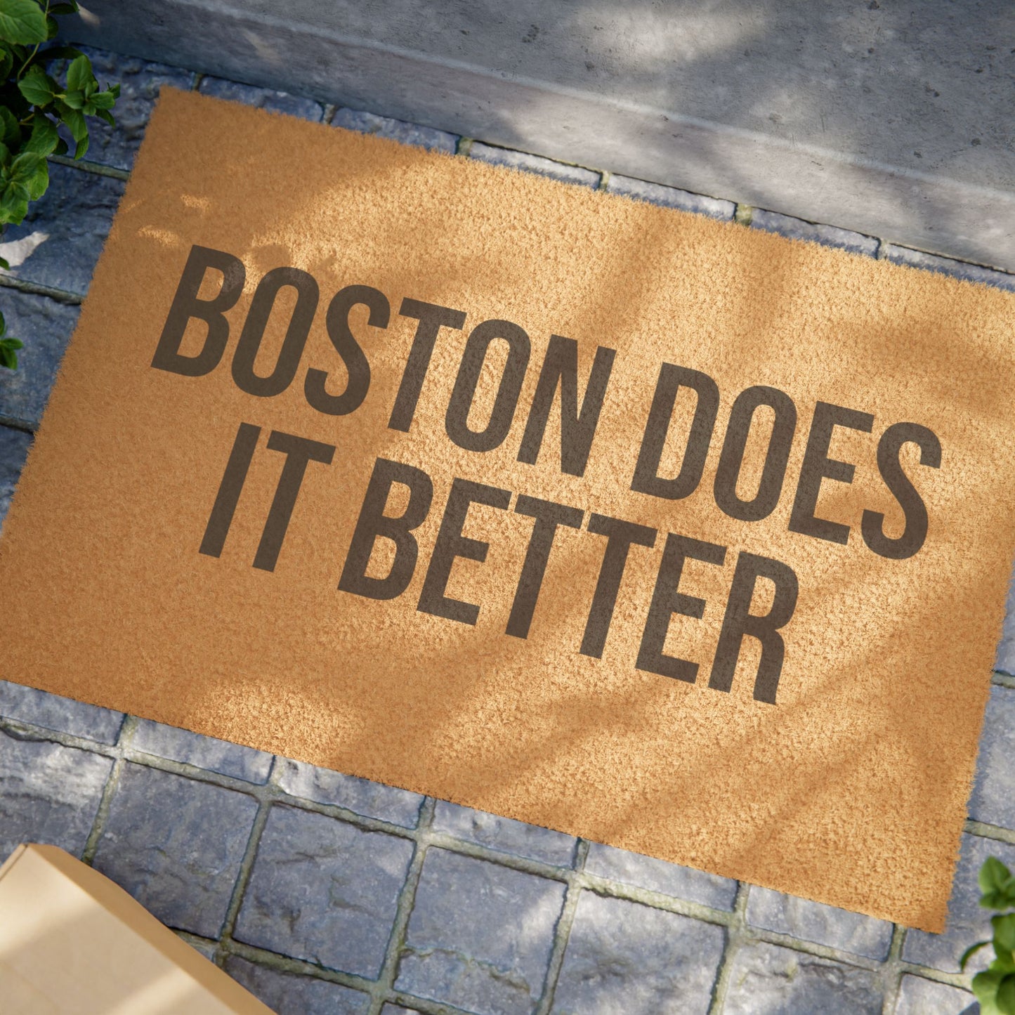 Boston Does It Better Doormat