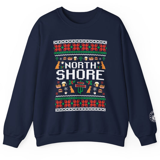 North Shore Navy Ugly Sweater