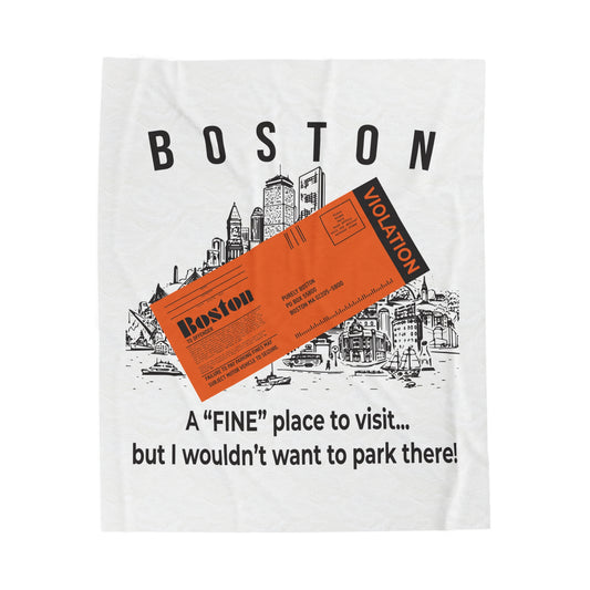 Boston FINE Place To Visit Blanket