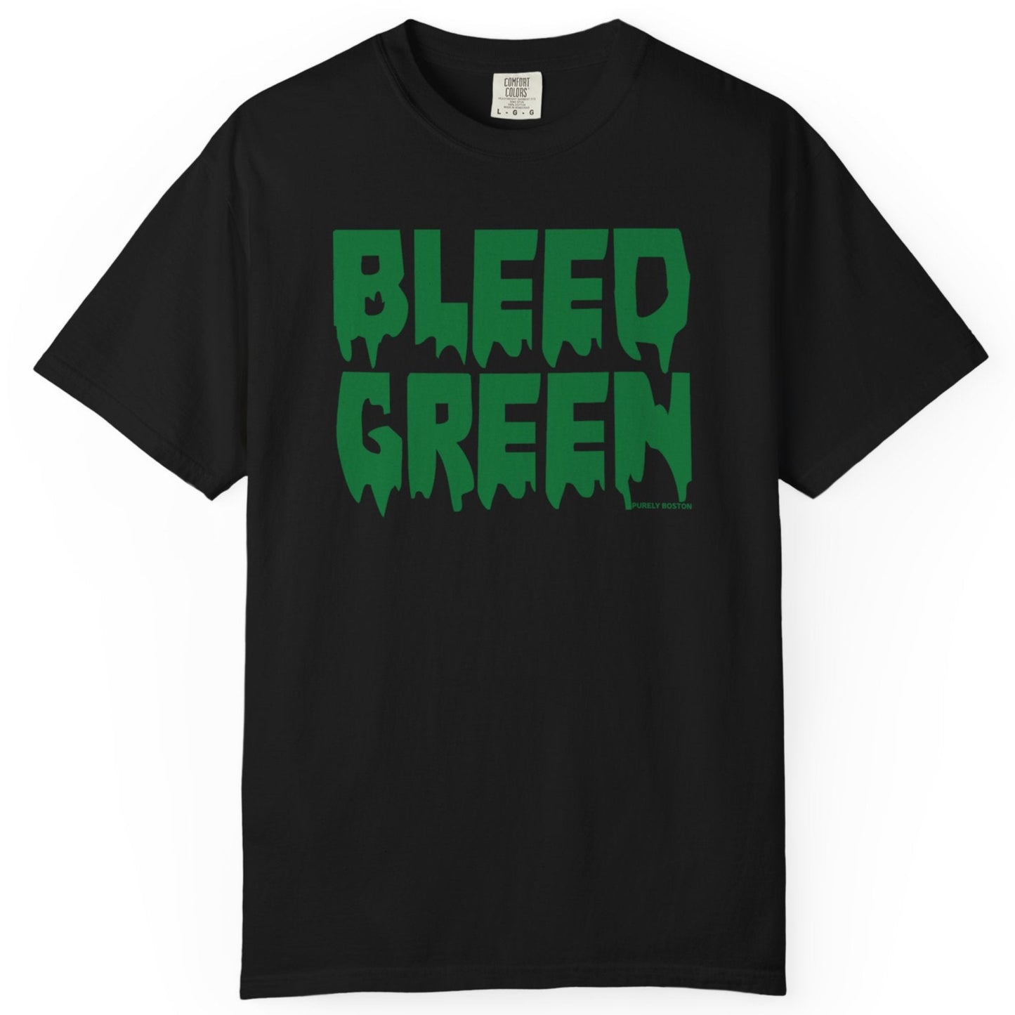 Bleed Green Black T-Shirt