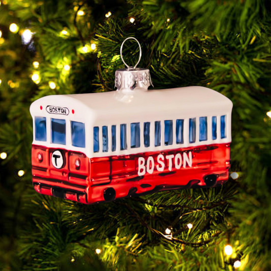 MBTA Boston Red Line Ornament