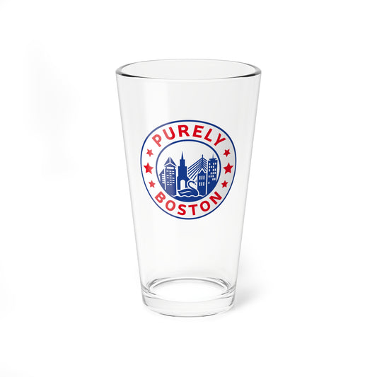 Purely Boston Logo Pint Glass