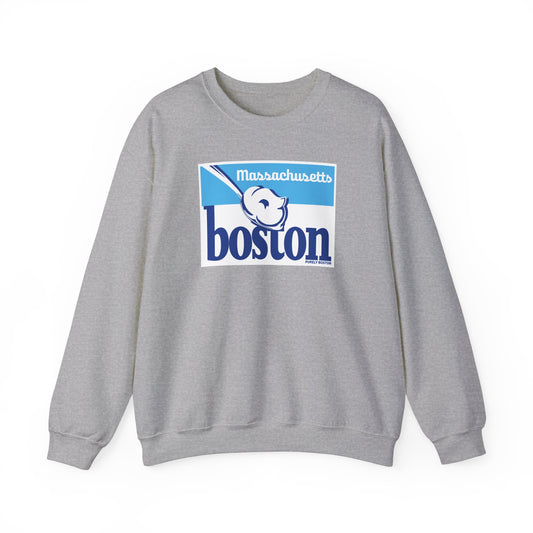 Boston Marshmallow Crewneck