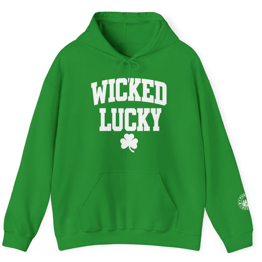 Wicked Lucky Irish Green Hoodie