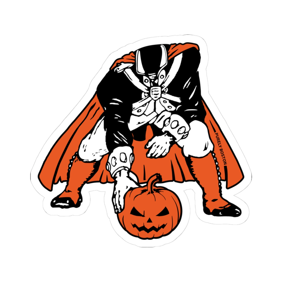 New England Headless Horseman Sticker – Purely Boston Store