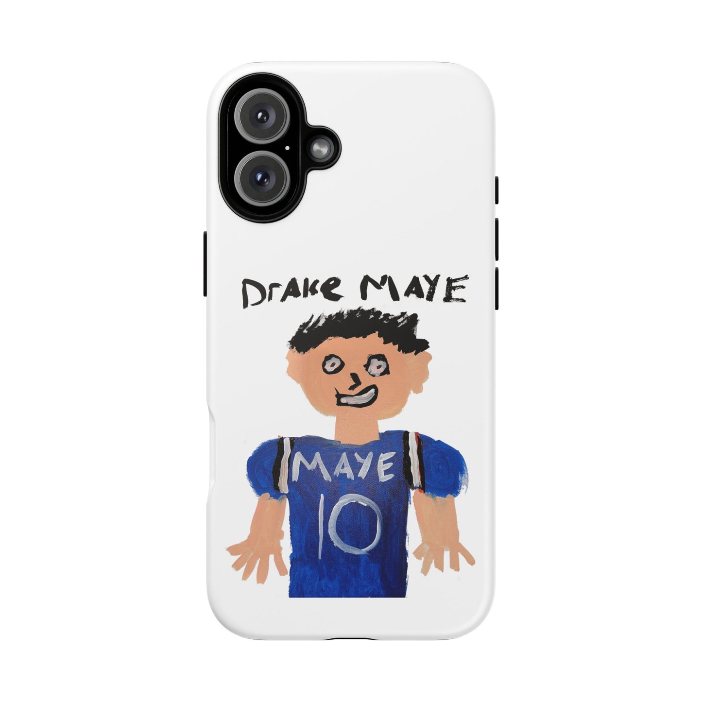 Drake Maye Painting Phone Case