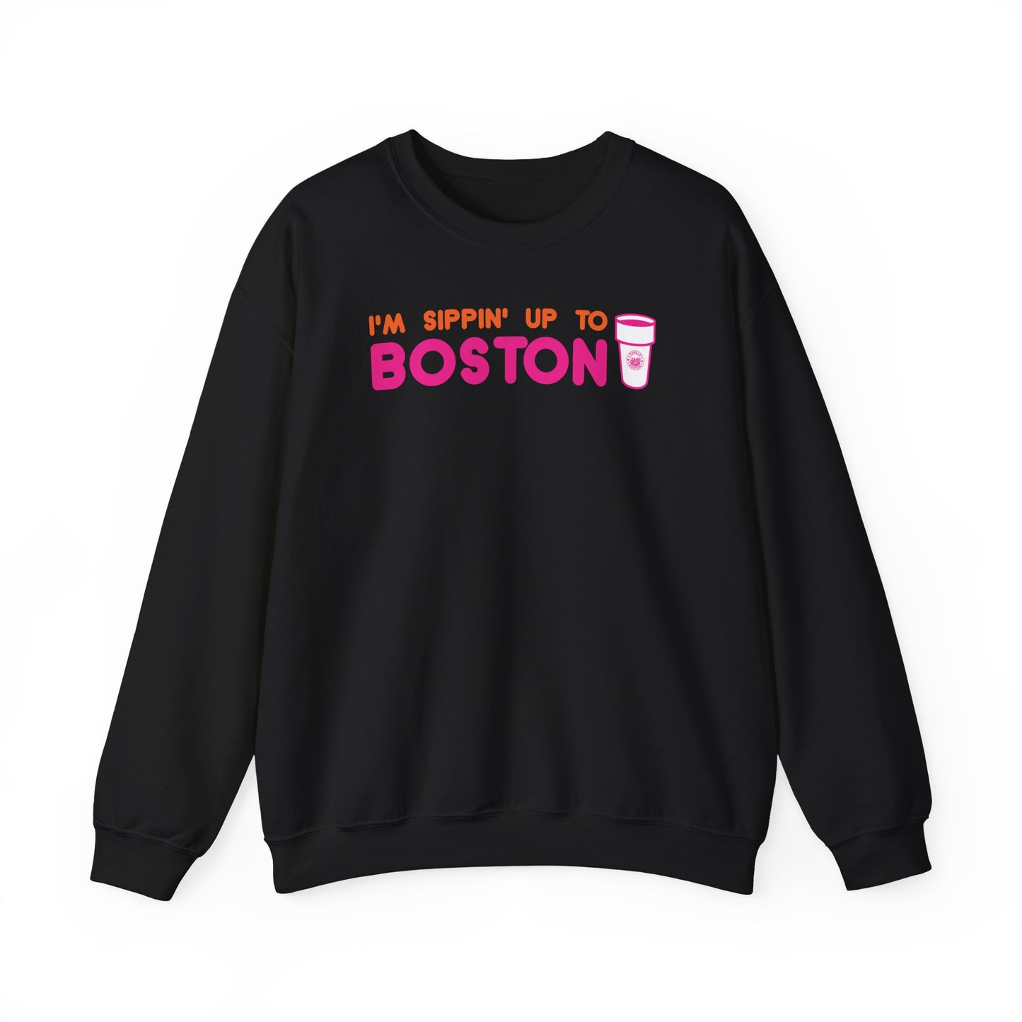 I'm Sippin Up To Boston Crewneck