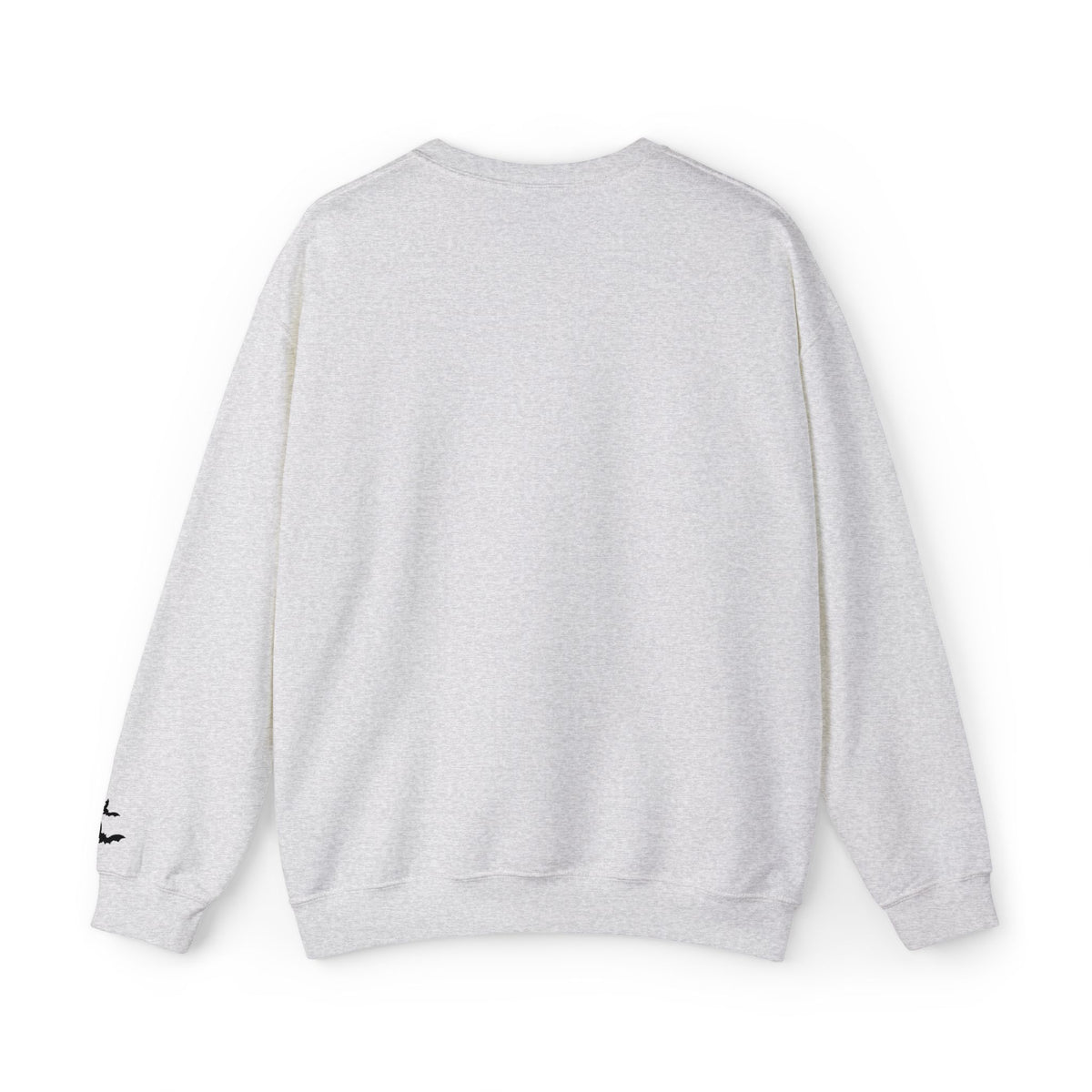 Ghost Embroidered Grey Crewneck Sweatshirt