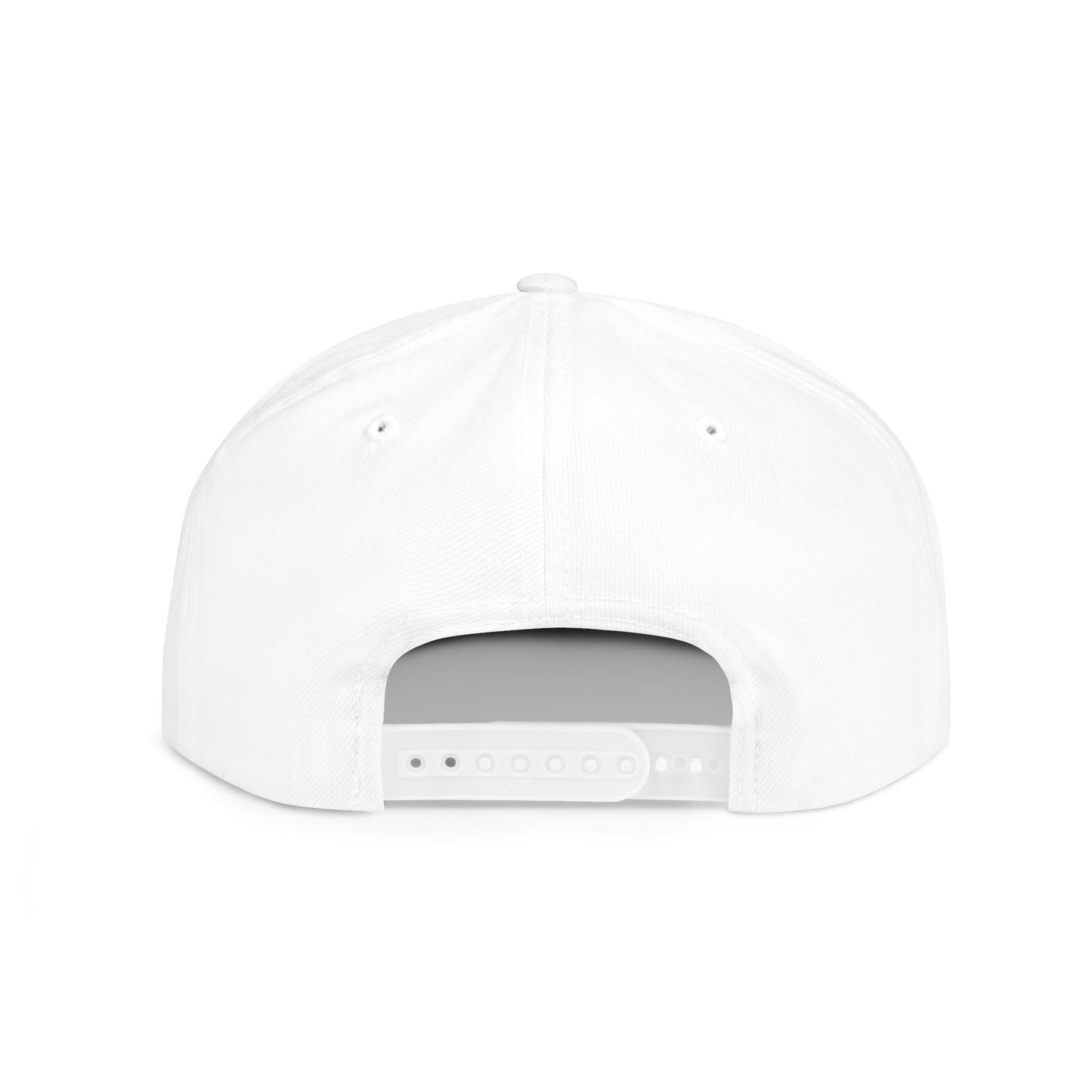 Pritch Please White Snapback Hat