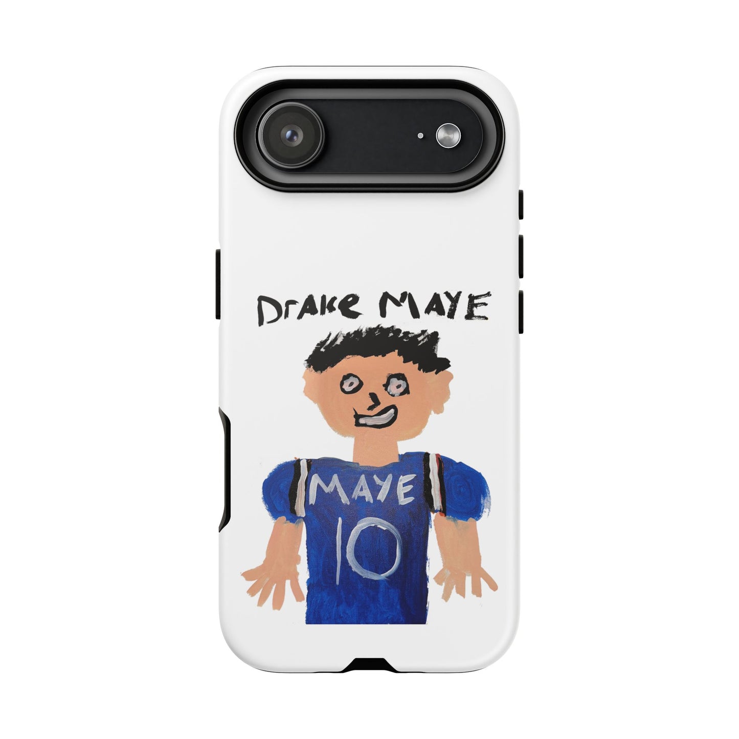 Drake Maye Painting Phone Case