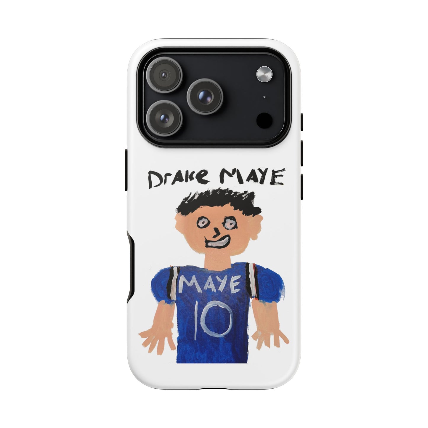 Drake Maye Painting Phone Case