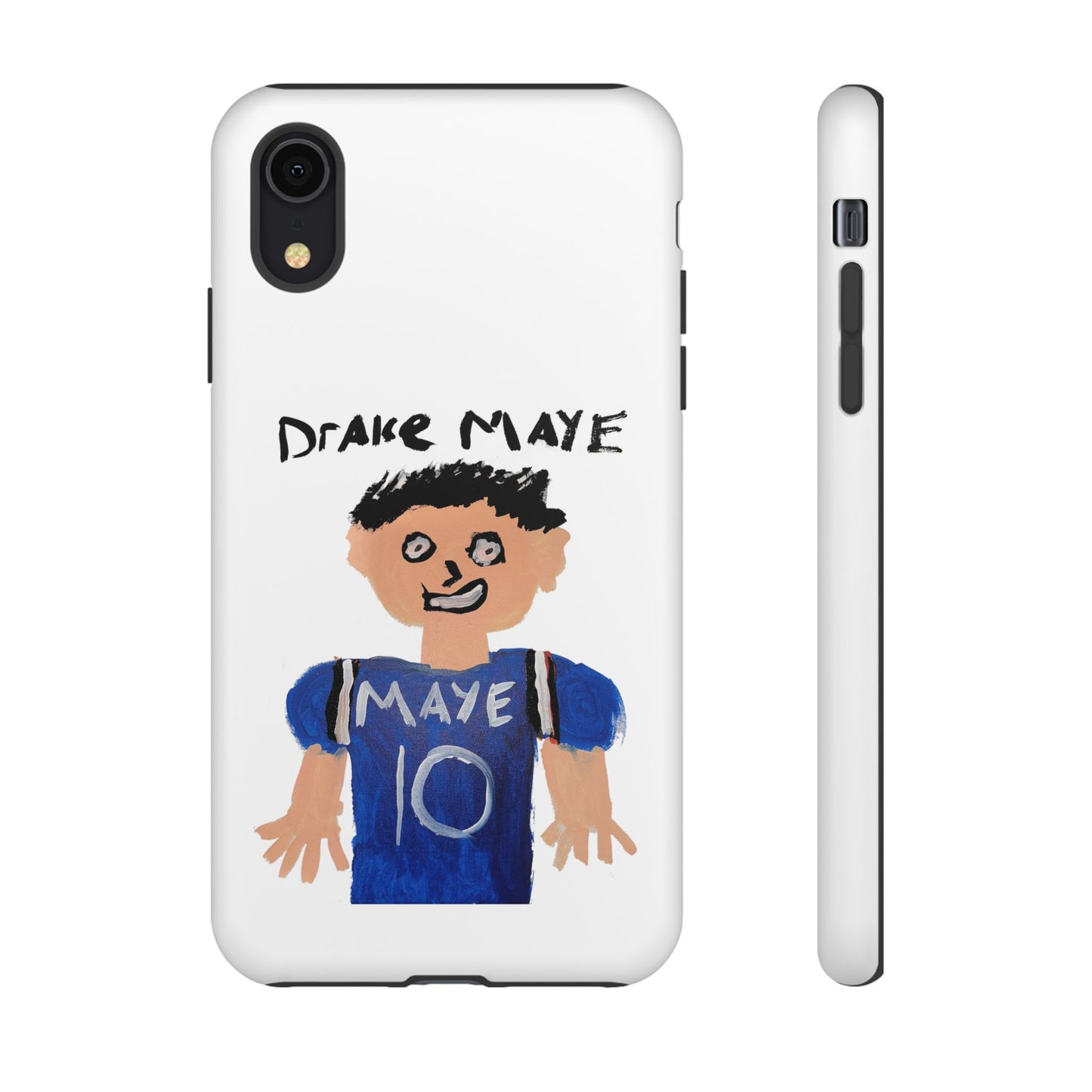 Drake Maye Painting Phone Case