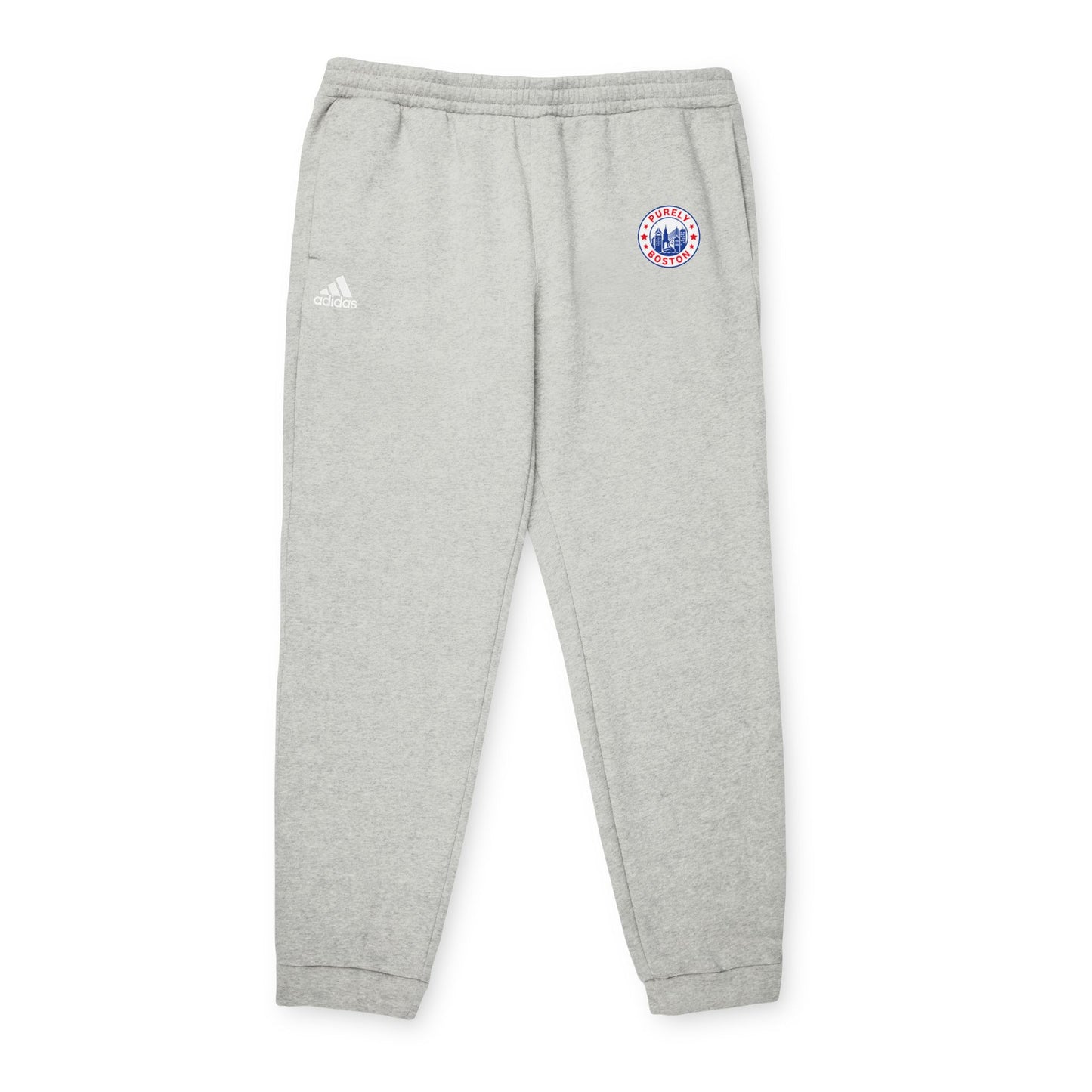 Purely Boston Logo Adidas Joggers