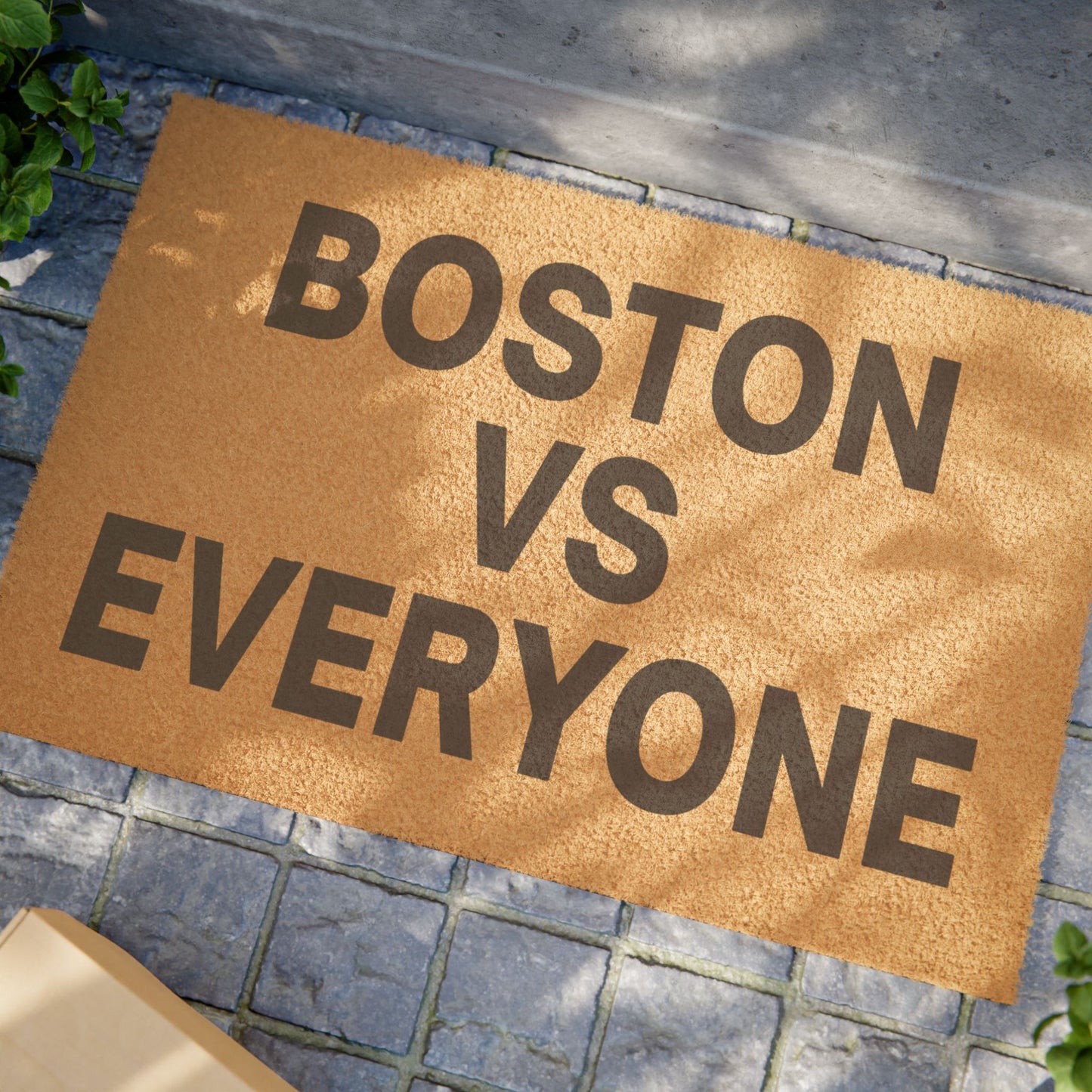 Boston vs Everyone Doormat