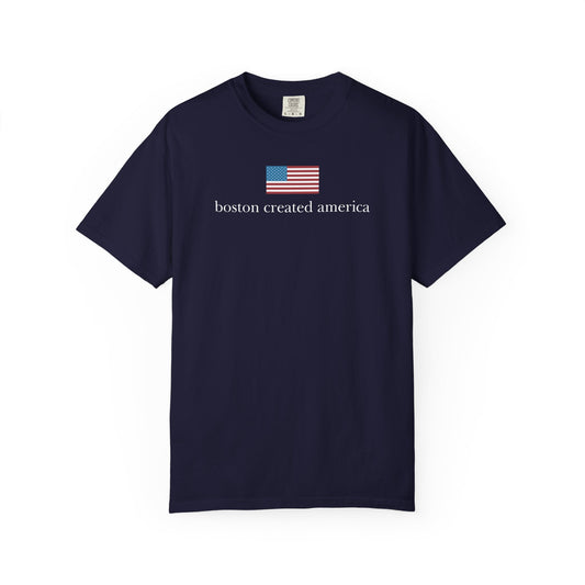 Boston Created America Navy T-Shirt