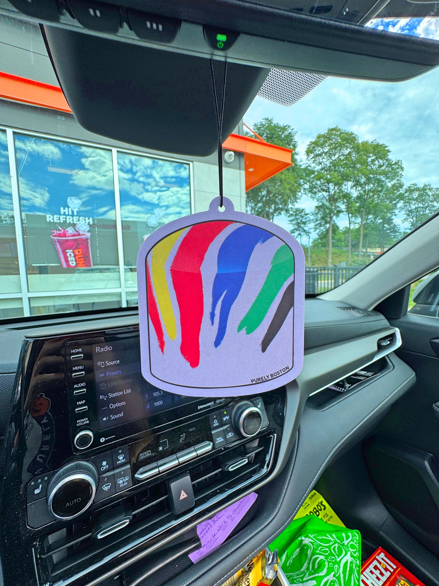 Boston Gas Tank Air Freshener