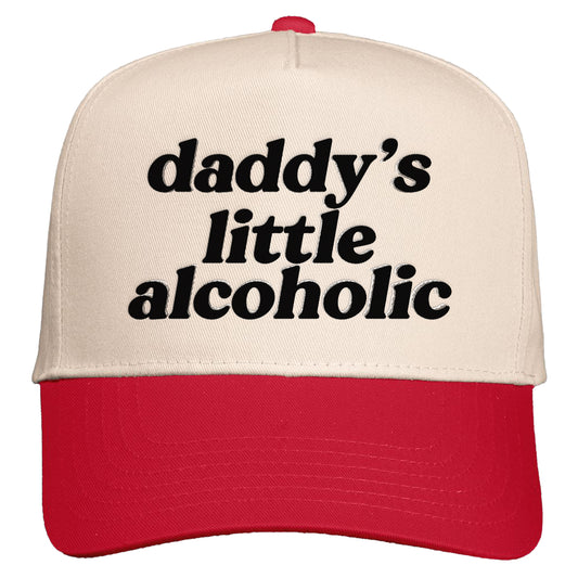Daddy's Little Alcoholic Snapback Hat