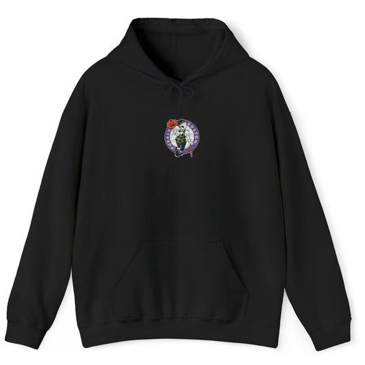 Purely Boston Haunted Hoops Embroidered Hoodie