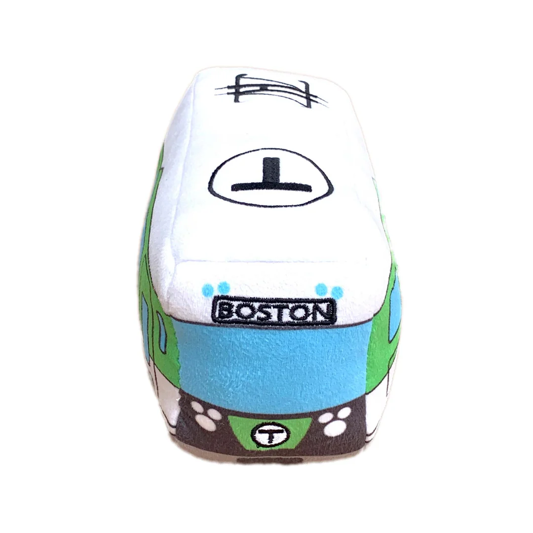 MBTA Boston Plush Green Line Trolley Toy