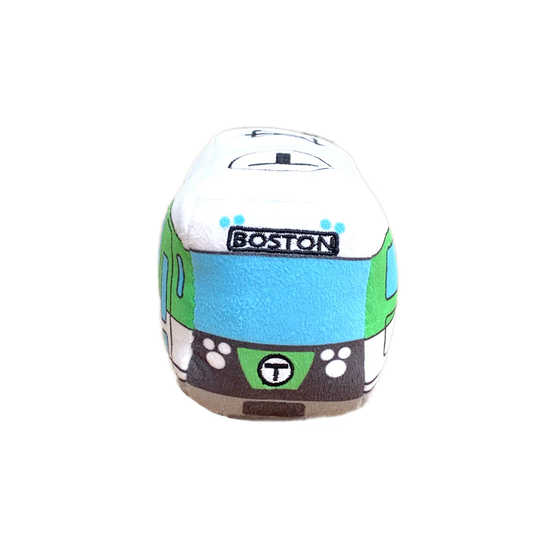 MBTA Boston Plush Green Line Trolley Toy