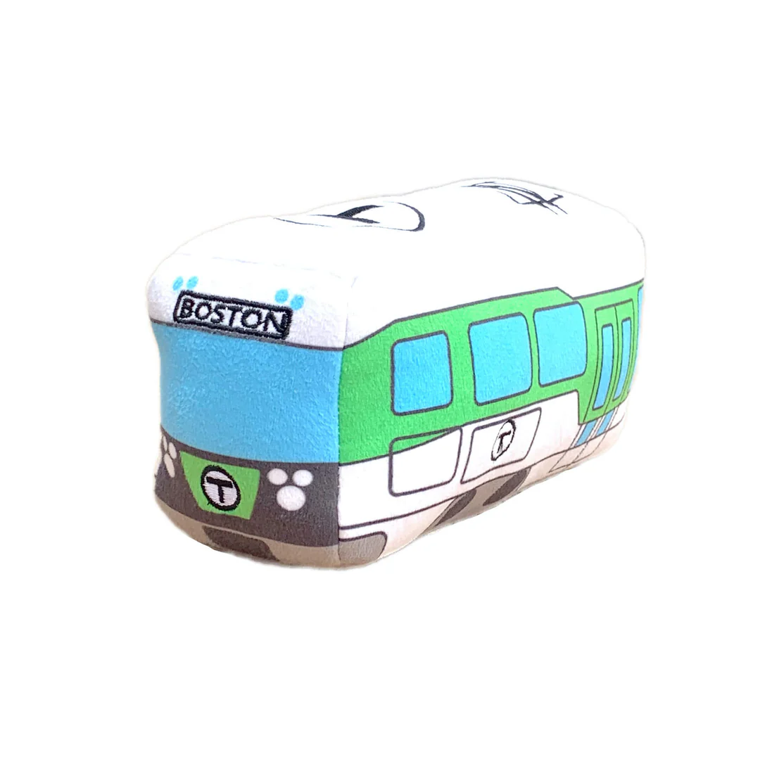 MBTA Boston Plush Green Line Trolley Toy