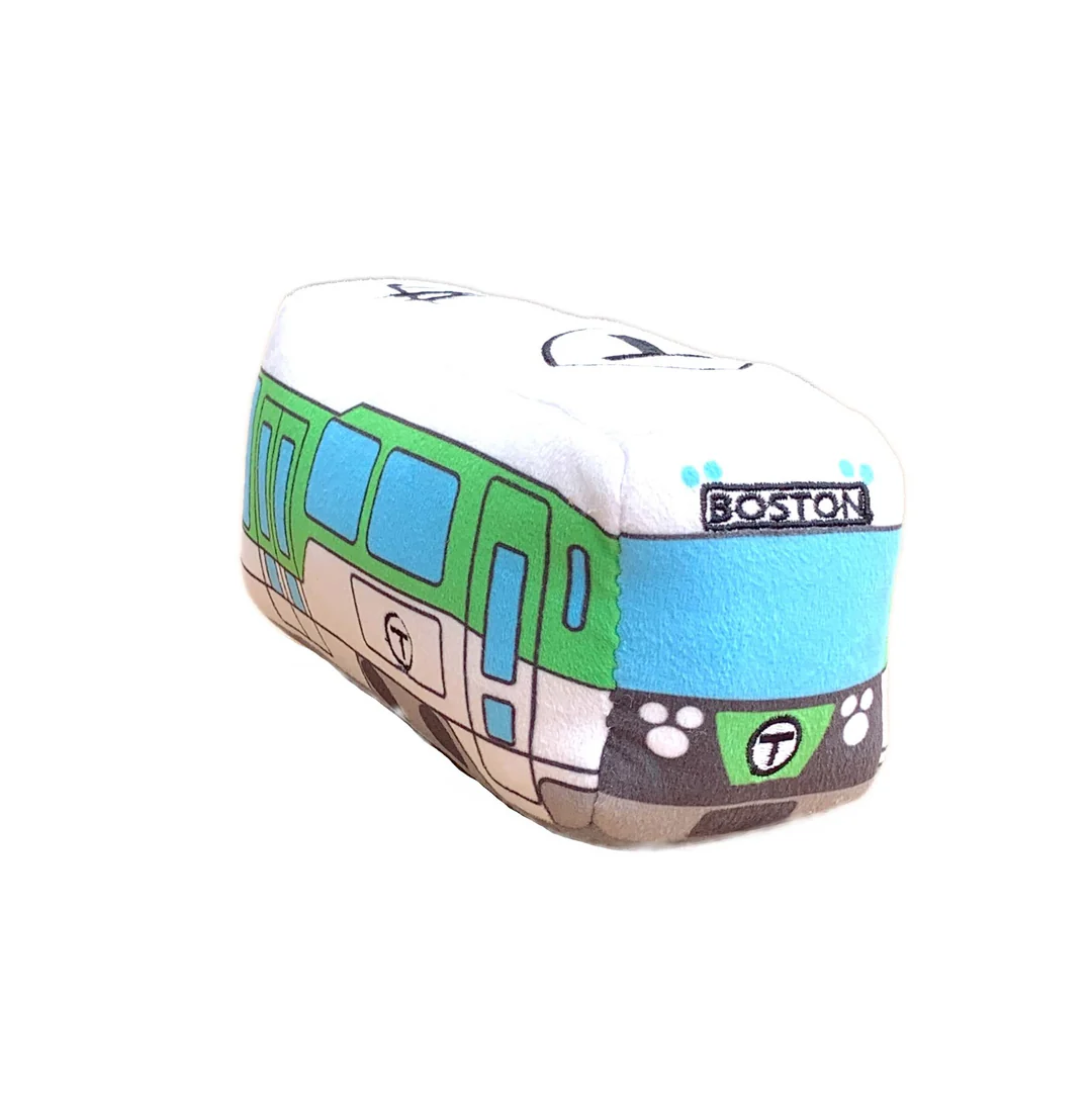 MBTA Boston Plush Green Line Trolley Toy