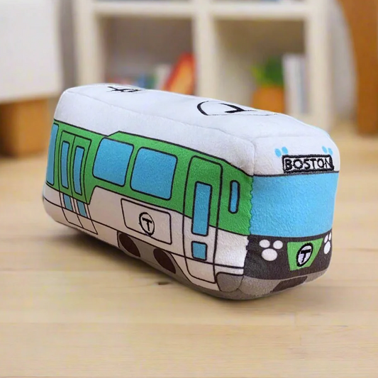 MBTA Boston Plush Green Line Trolley Toy