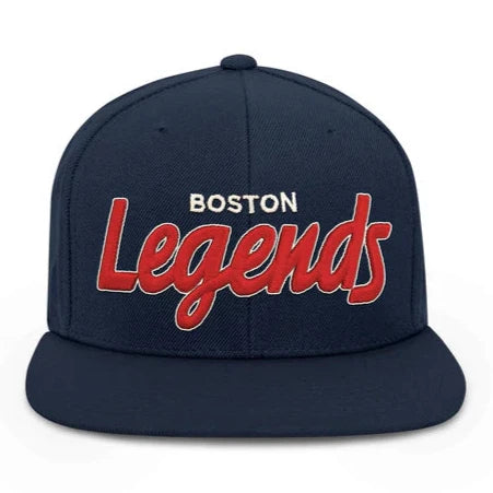 Boston Legends Blue/Red Snapback Hat