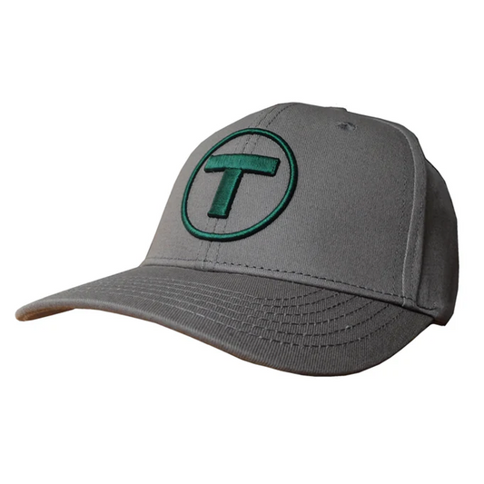 MBTA Boston T Logo Hat - Dark Grey