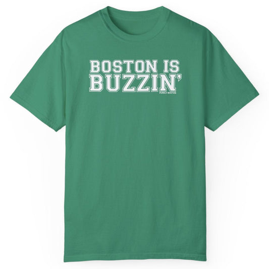 Boston Is Buzzin Irish Green T-Shirt