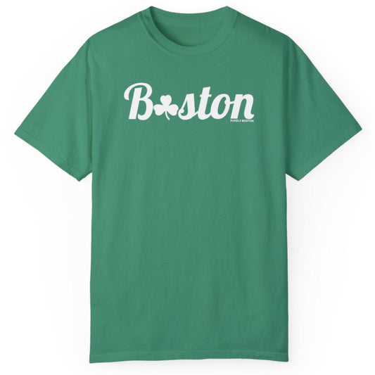 Boston Shamrock Irish Green T-Shirt