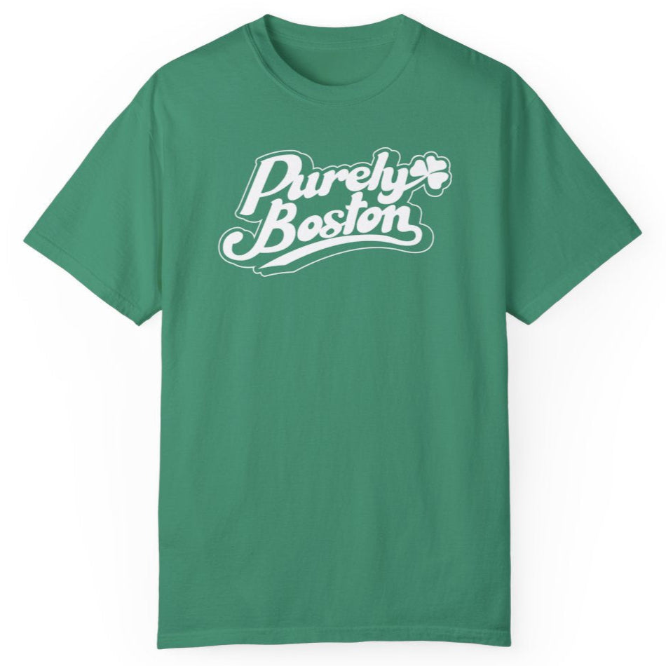 Purely Boston Irish Shamrock T-Shirt