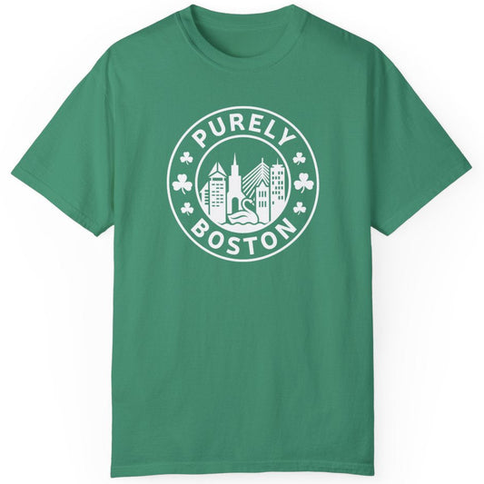 Purely Boston Shamrock Logo T-Shirt